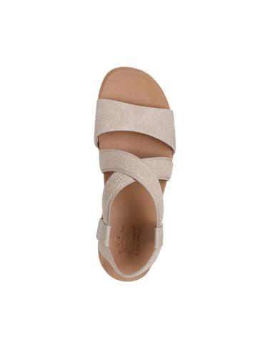 Sandálias-De-Mujer-SKECHERS-SANDALIAS-PLANAS-MUJER-114705-TAUPE-MARRóN