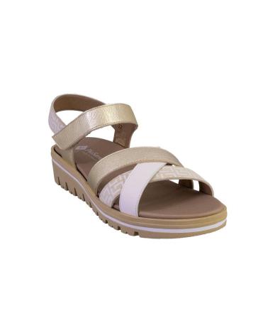 Sandalen für Damen PIESANTO 250784 SANDALIAS DE MUJER PIEL BEIGE
