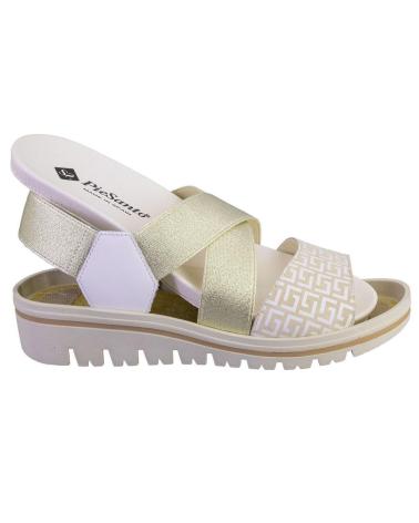 Sandalen für Damen PIESANTO 250787 SANDALIAS DE MUJER PIEL BEIGE