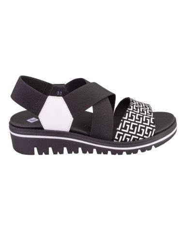 Sandales pour Femme PIESANTO 250787 SANDALIAS DE MUJER PIEL NEGRO