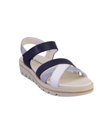 Sandali per Donna PIESANTO 250784 SANDALIAS DE MUJER PIEL AZUL MARINO