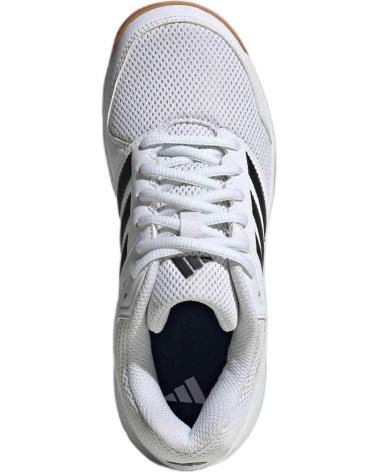 girl and boy Trainers ADIDAS ZAPATILLAS SPEEDCOURT KIDS BALONMANO-VOLEY UNISEX BLANCO