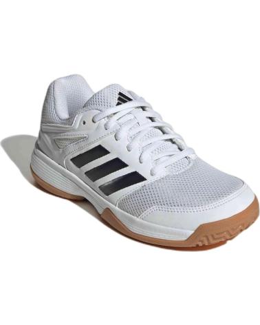 girl and boy Trainers ADIDAS ZAPATILLAS SPEEDCOURT KIDS BALONMANO-VOLEY UNISEX BLANCO