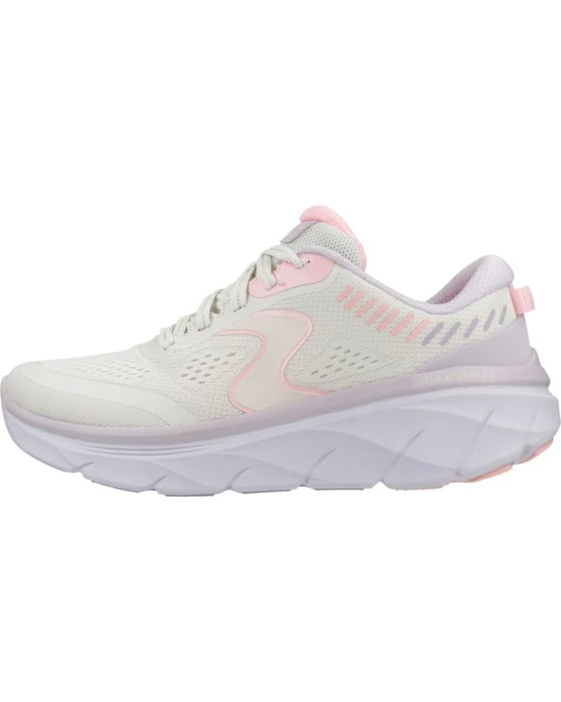 SKECHERS ZAPATILLAS 150007-OFPK EN ROSA PARA MUJER OFF WHITE MESH-SYNTHETIC-PINK TRIM