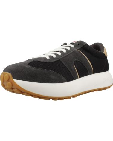 Trainers-De-Hombre-CAMPER-DEPORTIVO-PELOTAS-DE-SERRAJE-Y-TEXTIL-CON-SUELA-DE-GOMA-NEGRO