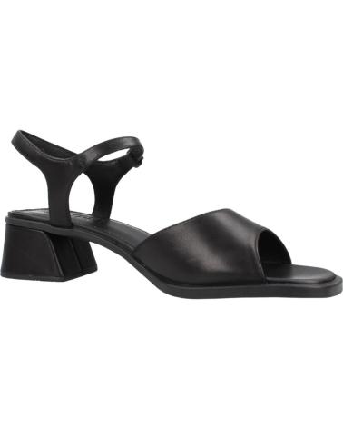 Women's-dress-sandals-CAMPER-SANDALIA-CASUAL-DE-PIEL-CON-TACON-DE-GOMA-NEGRO