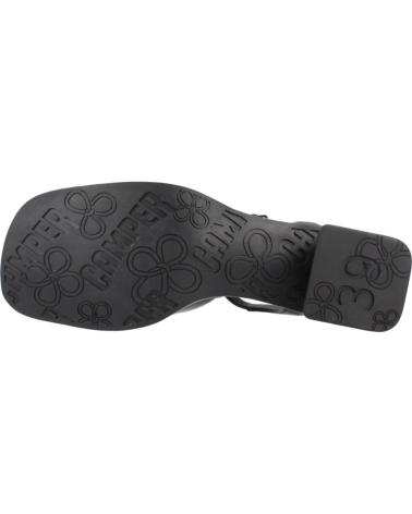 Women's-dress-sandals-CAMPER-SANDALIA-CASUAL-DE-PIEL-CON-TACON-DE-GOMA-NEGRO