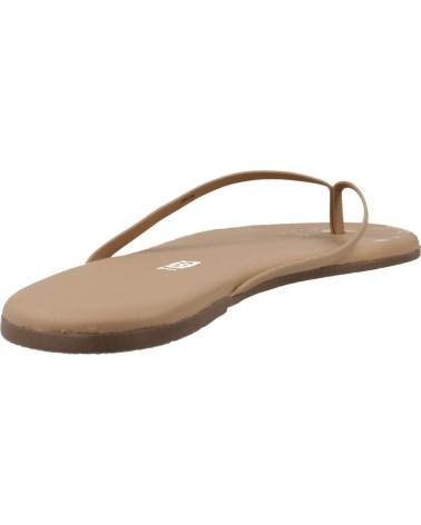 Zehansandalen für Damen TKEES SANDALIAS MUJER MODELO TKEFOUNDATIONS COLOR MARRON CLARO COB COBTR