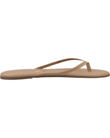 Zehansandalen für Damen TKEES SANDALIAS MUJER MODELO TKEFOUNDATIONS COLOR MARRON CLARO COB COBTR