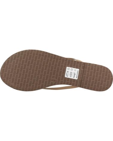 Zehansandalen für Damen TKEES SANDALIAS MUJER MODELO TKEFOUNDATIONS COLOR MARRON CLARO COB COBTR