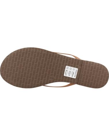 Zehansandalen für Damen TKEES SANDALIAS MUJER MODELO TKEFOUNDATIONS COLOR MARRON NTRL