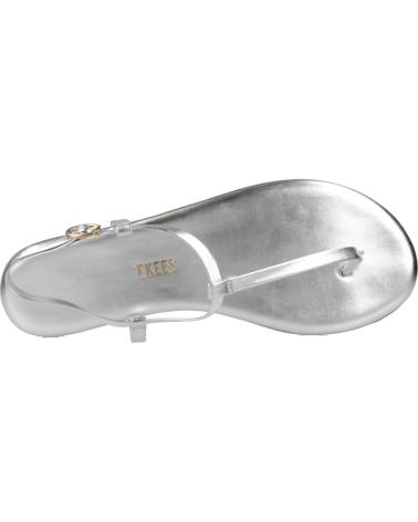 Woman Sandals TKEES SANDALIAS MUJER MODELO TKEMARIANA COLOR PLATA FRYLST