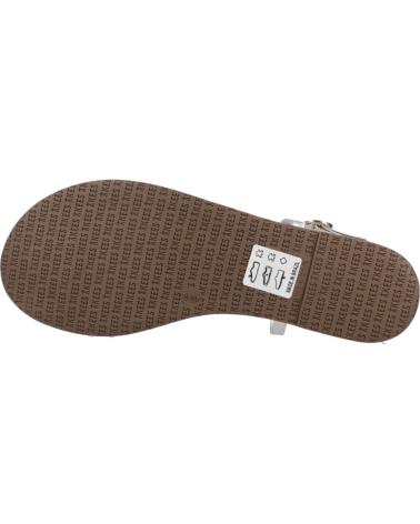Woman Sandals TKEES SANDALIAS MUJER MODELO TKEMARIANA COLOR PLATA FRYLST