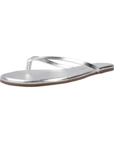 Zehansandalen für Damen TKEES SANDALIAS MUJER MODELO TKEMETALLICS COLOR PLATA FRYLST