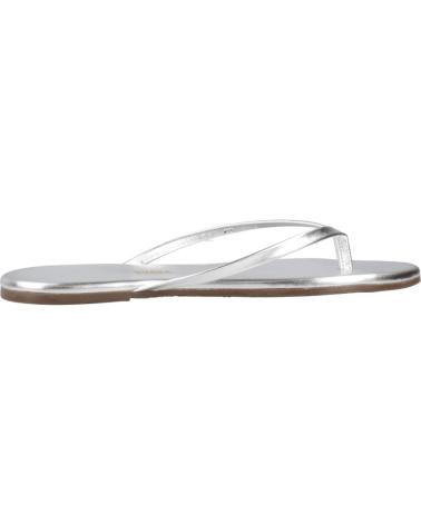 Zehansandalen für Damen TKEES SANDALIAS MUJER MODELO TKEMETALLICS COLOR PLATA FRYLST