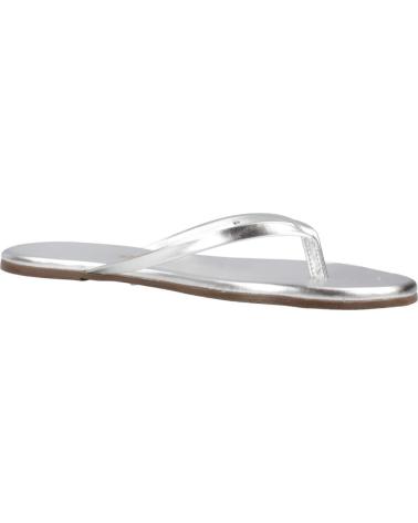 Zehansandalen für Damen TKEES SANDALIAS MUJER MODELO TKEMETALLICS COLOR PLATA FRYLST
