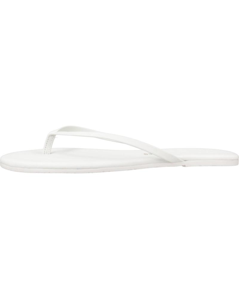 Zehansandalen für Damen TKEES SANDALIAS MUJER MODELO TKESOLIDS COLOR BLANCO WHITE