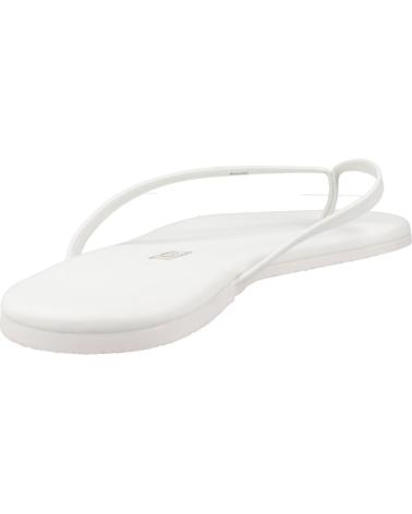 Zehansandalen für Damen TKEES SANDALIAS MUJER MODELO TKESOLIDS COLOR BLANCO WHITE