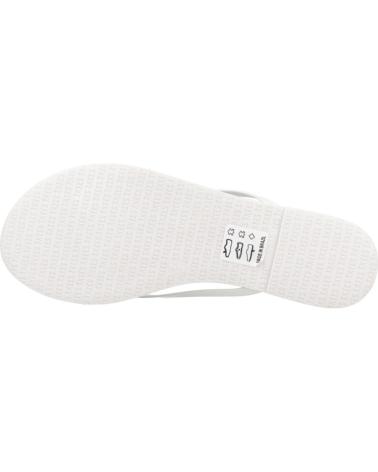 Zehansandalen für Damen TKEES SANDALIAS MUJER MODELO TKESOLIDS COLOR BLANCO WHITE
