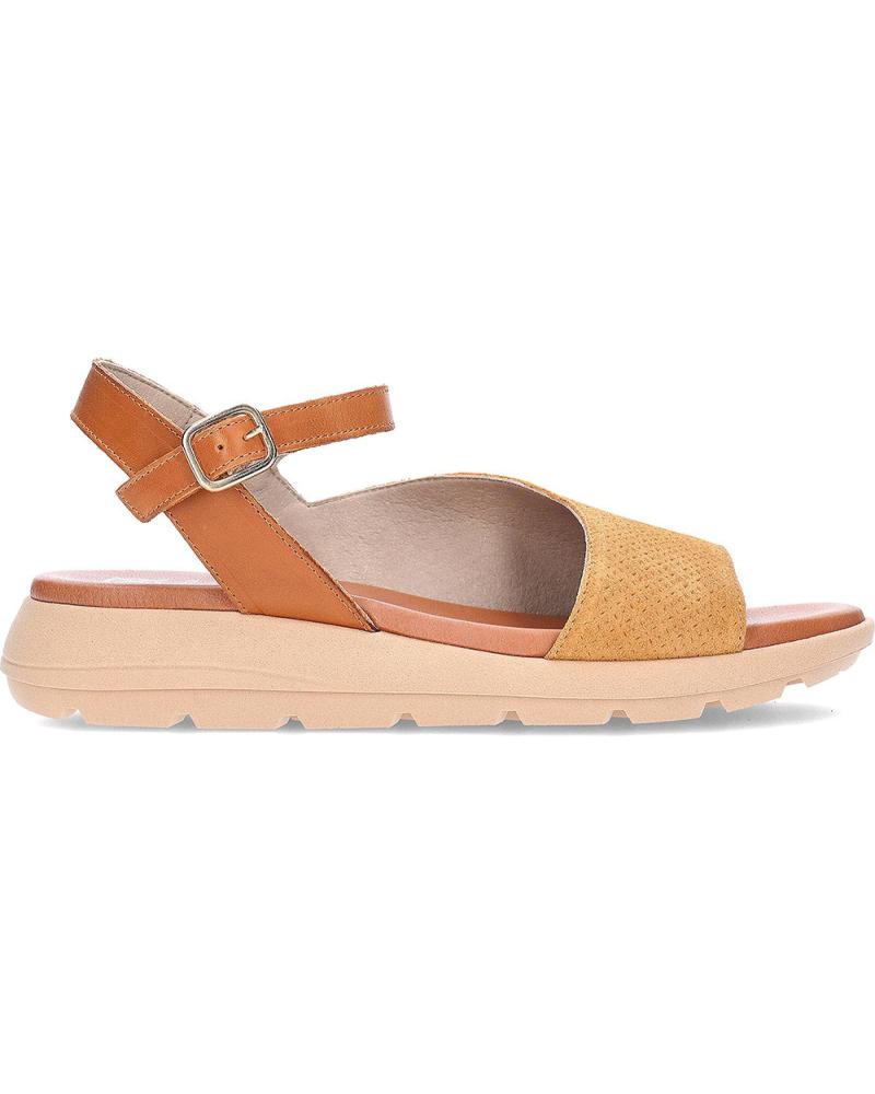 Sandali per Donna DORKING SANDALIAS PARA MUJER FLUCHOS GANDIA D9464 CAMELCUERO