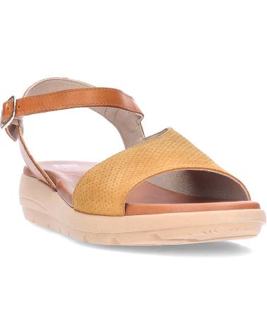 Sandali per Donna DORKING SANDALIAS PARA MUJER FLUCHOS GANDIA D9464 CAMELCUERO