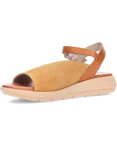 Sandali per Donna DORKING SANDALIAS PARA MUJER FLUCHOS GANDIA D9464 CAMELCUERO