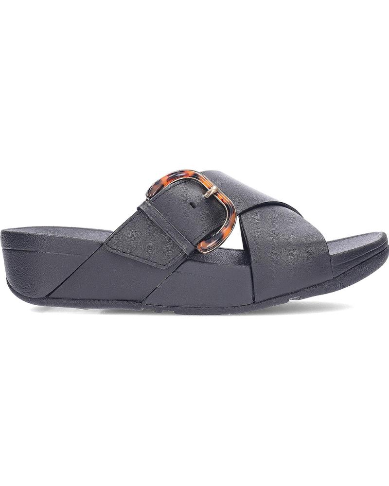 Sandálias de Mulher FITFLOP SANDALIAS LULU RESIN JE8 ALLBLACK
