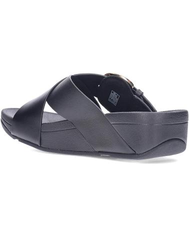 Sandálias de Mulher FITFLOP SANDALIAS LULU RESIN JE8 ALLBLACK