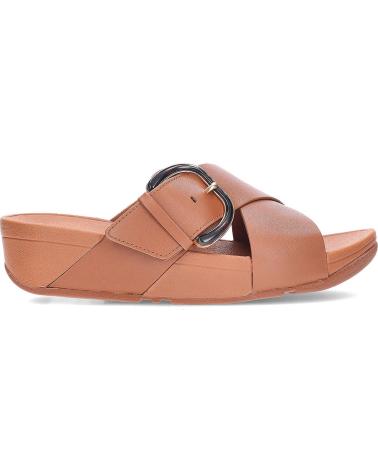 Sandálias de Mulher FITFLOP SANDALIAS LULU RESIN JE8 DEEPTAN