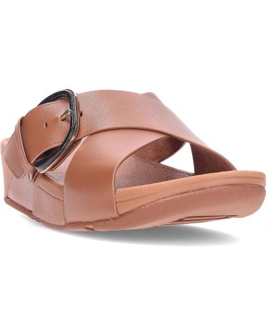 Sandálias de Mulher FITFLOP SANDALIAS LULU RESIN JE8 DEEPTAN