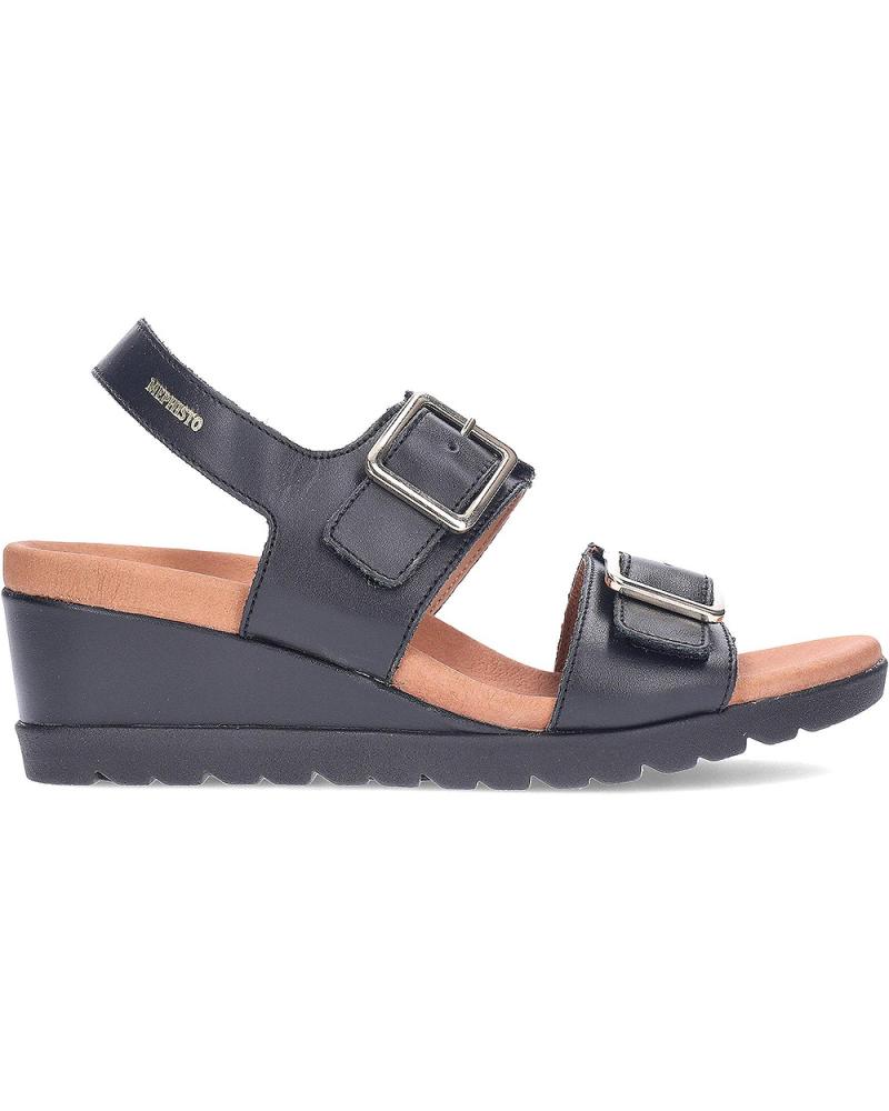 Woman Sandals MEPHISTO SANDALIAS DE PIEL YSABEL BLACK
