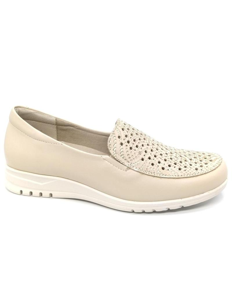 Mocassins pour Femme PITILLOS MOCASIN 20102 CREMA BEIGE