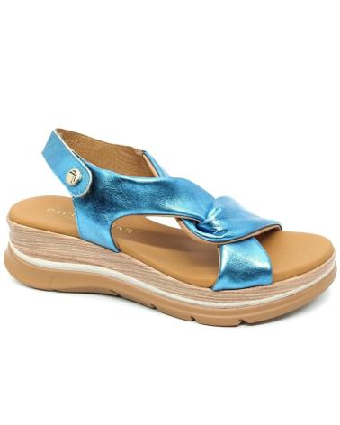 Sandalen für Damen PAULA URBAN SANDALIA 24-669 METAL AZUL