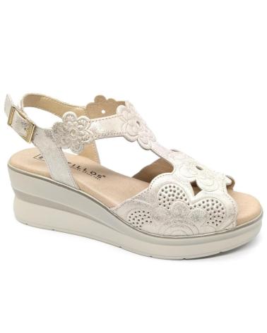 Sandálias de Mulher PITILLOS SANDALIA 5612 ORO GOLD