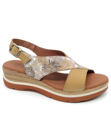Sandalias de Mujer PAULA URBAN SANDALIA 2-456 CAMEL MARRóN