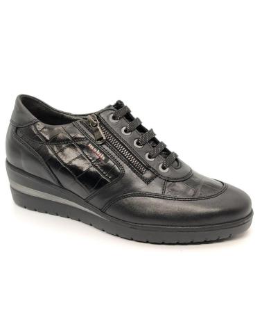 Zapatos de cuña de Mujer MEPHISTO DEPORTIVO MOBILS PATRIZIA NEGRO