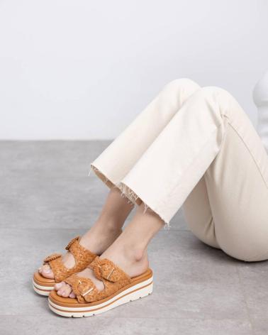 Sandalen für Damen CARMELA 162335 CAMEL