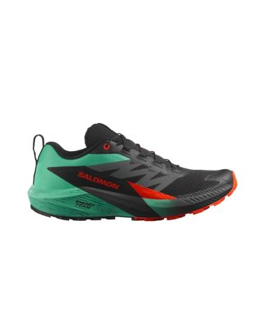 Sportivo per Uomo SALOMON ZAPATILLAS TRAIL RUNNING BLACK-BAY-CHERRY TOMATO