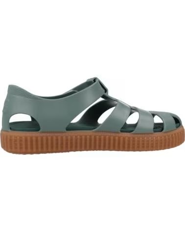 Sandalen für Junge IGOR SANDALIAS NINO MODELO NICO CARAMELO COLOR VERDE SALVIA