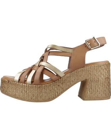 Woman Sandals PORRONET SANDALIAS MUJER MODELO 3174P COLOR MARRON TPEORO