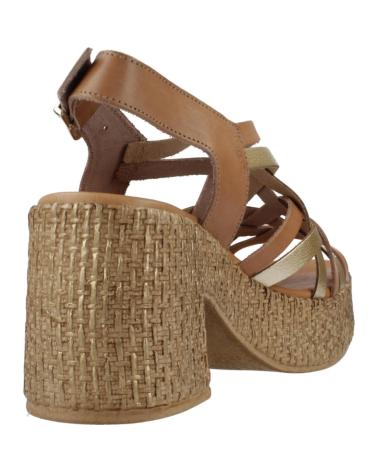 Woman Sandals PORRONET SANDALIAS MUJER MODELO 3174P COLOR MARRON TPEORO