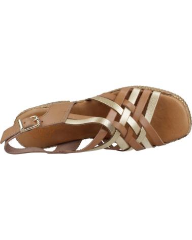 Woman Sandals PORRONET SANDALIAS MUJER MODELO 3174P COLOR MARRON TPEORO
