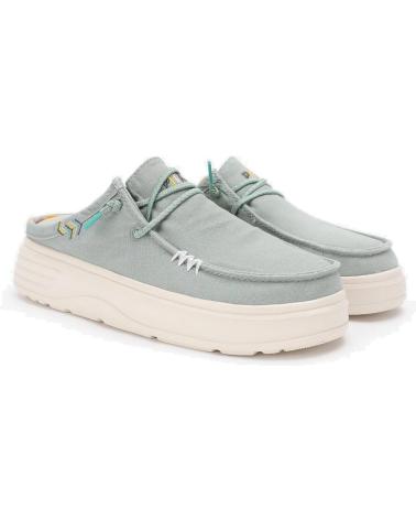 Nauticos-De-Mujer-WALK-IN-PITAS-CAPARICA-ZUECO-DE-MUJER-DE-ALGODON---VERDE
