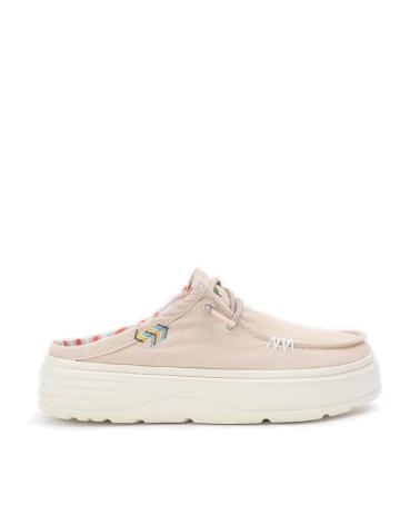 Nauticos-De-Mujer-WALK-IN-PITAS-ZUECO-MUJER-CAPARICA-DE-DE-ALGODON---BEIGE