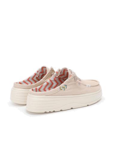 Nauticos-De-Mujer-WALK-IN-PITAS-ZUECO-MUJER-CAPARICA-DE-DE-ALGODON---BEIGE