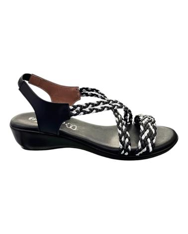 Sandali per Donna FANNY VALERO SANDALIAS 656 NEGRO VARIOS COLORES