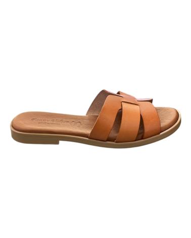 Sandali per Donna FANNY VALERO ZUECOS PLANOS 246 CANELA VARIOS COLORES