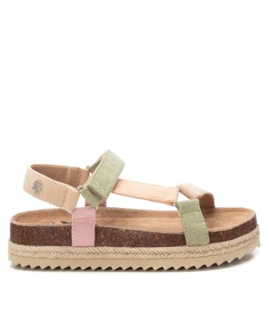 XTI SANDALIA VELCROS BEIGE