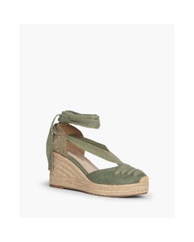 Sandálias de Mulher CORINA VALENCIANA ATADA CON CUNA DE YUTE PARA MUJER M4305 C KAKI