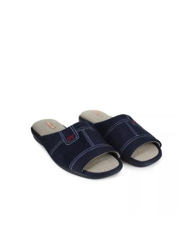 Zapatillas deporte pour Homme DEVALVERDE ZAPATILLA HOGAR CON PUNTERA ABIERTA PARA HOMBRE MARINO